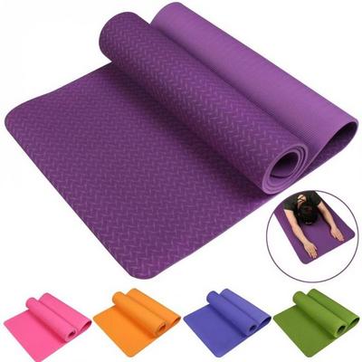 Amyup personalized yoga mat with logo sky touch yoga mat tpe material for yoga mats