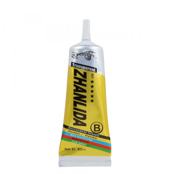 Zhanlida B Clear Contact Adhesive Repair Glue With Precision Applicator Tip - 80ML 50ML 15ML ZHANLIDA B Glue Adhesive