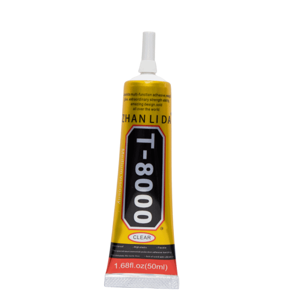 Zhanlida 15ML T8000  Clear Contact Adhesive Repair Glue With Precision Applicator Tip - 15ML T8000 Glue Adhesive