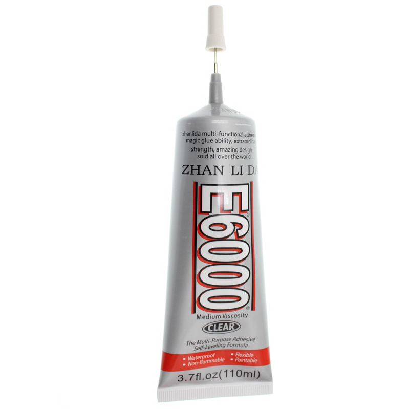 Hot E6000 Glue 15/25/50/110ML With Precision Applicator Tip For Decoration Jewelry Ring Rhinestone Repair Transparent Adhesive