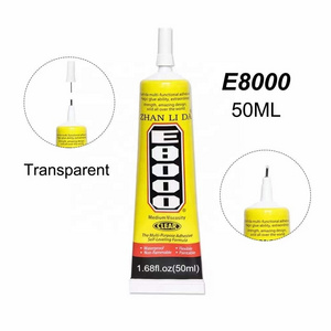 Zhanlida Epoxy steel glue E8000 110ml  acrylic clear glue apply to ceramic/craft/leather/metal/wood/stone/glass/pvc