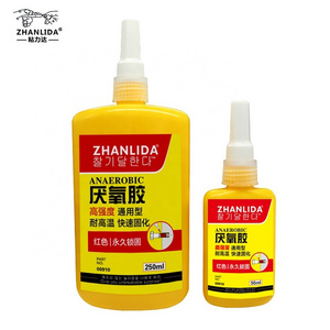 50ml 250ml 340 Threadlocker Zhanlida Screw Glue Thread Locking Agent Anaerobic Glue Anti-loose Screw Adhesive