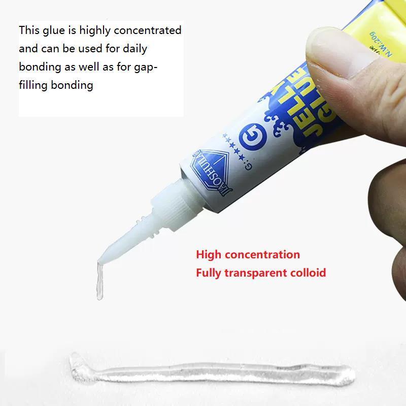 6/20g G Jelly Glue Bonding Ceramics Marble Stone Multipurpose Quick Drying Adhesive Clear For Jade Glass Jewelry Quartz Tiles