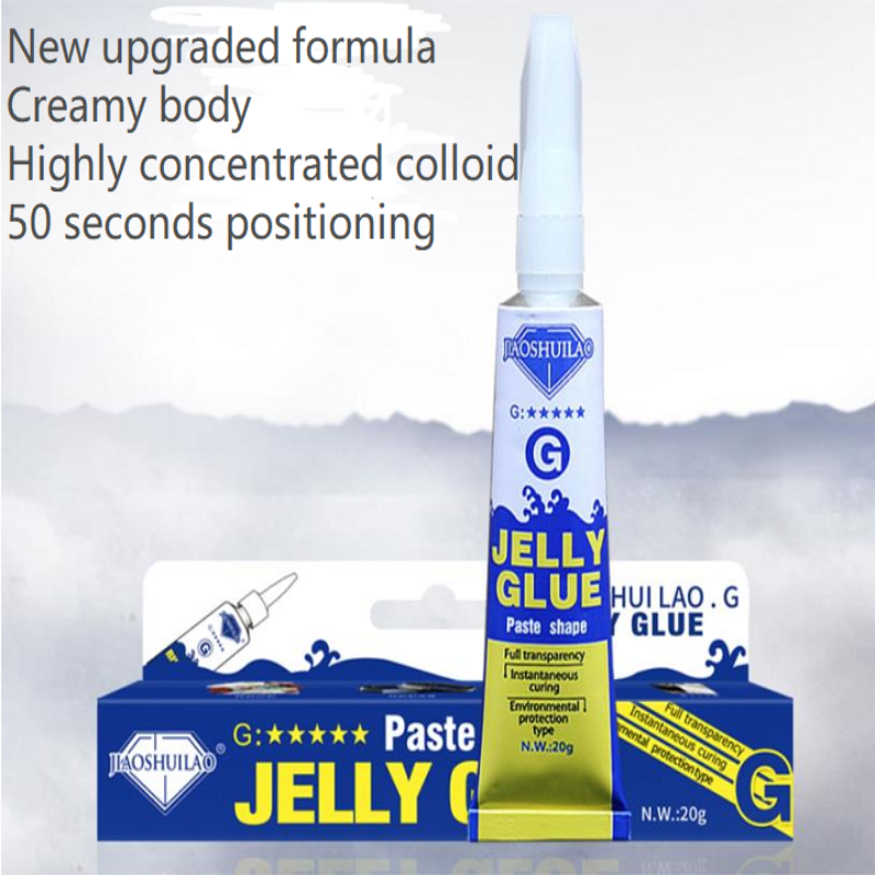 6/20g G Jelly Glue Bonding Ceramics Marble Stone Multipurpose Quick Drying Adhesive Clear For Jade Glass Jewelry Quartz Tiles