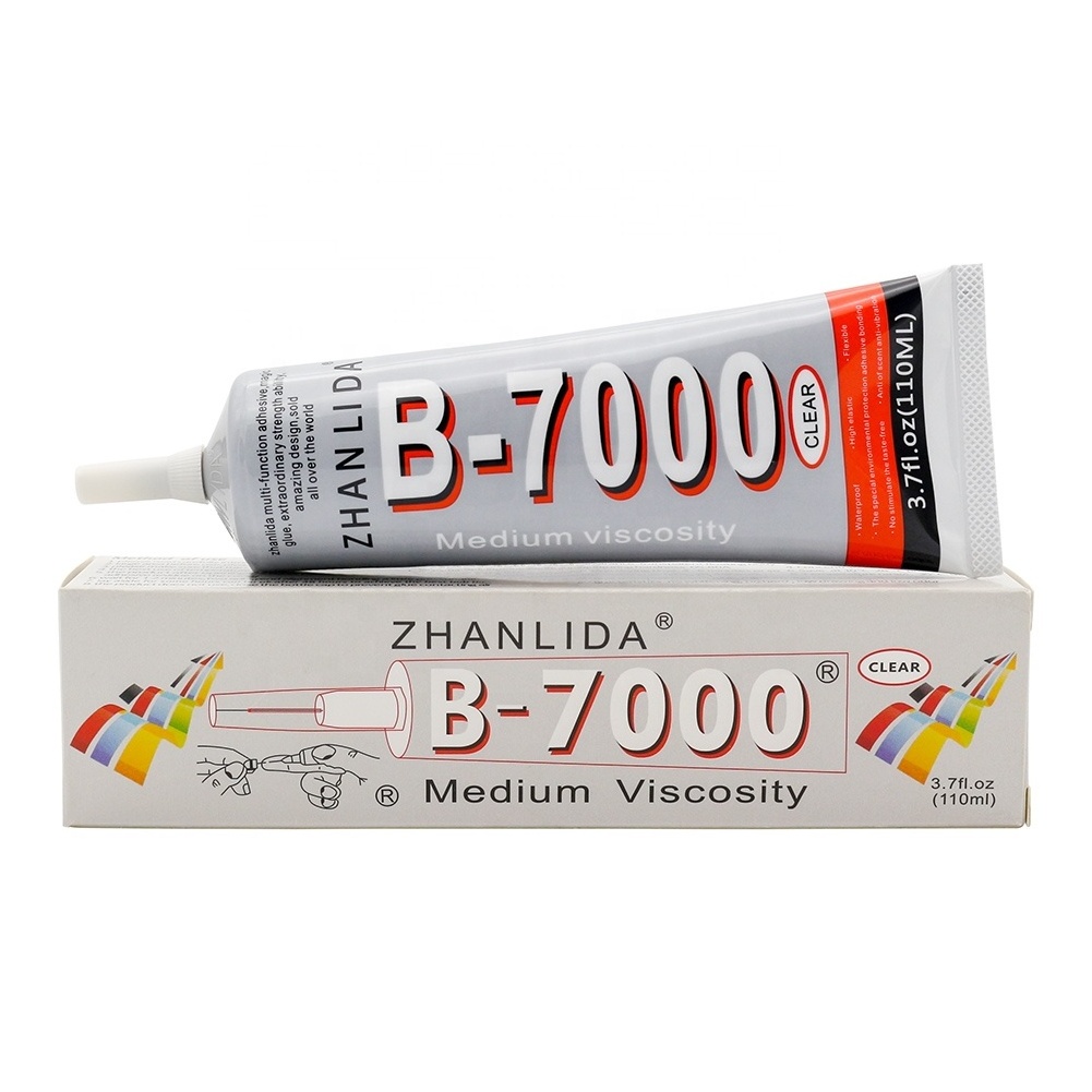 Zhanlida B7000 Glue 50ml Multi purpose B-7000 Adhesive Clear Touch Screen Cell Phone Repair for DIY B7000 Glue Adhesive