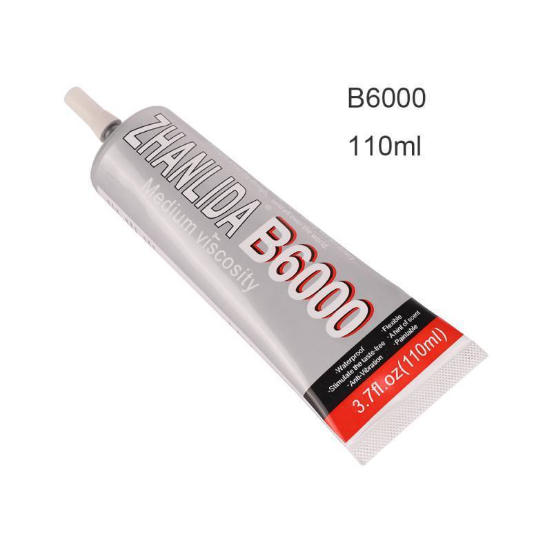 9/15/25/50/110ML Zhanlida B6000 Super Glue Adhesive For Decoration Jewelry Rhinestone Clear Contact DIY Drill Repair Cell  Phone