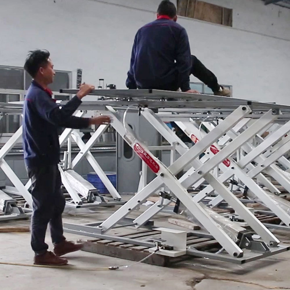 Hot selling Custom hydraulic or pneumatic lifting table platform scissor cargo lift platform for Sofa workshop