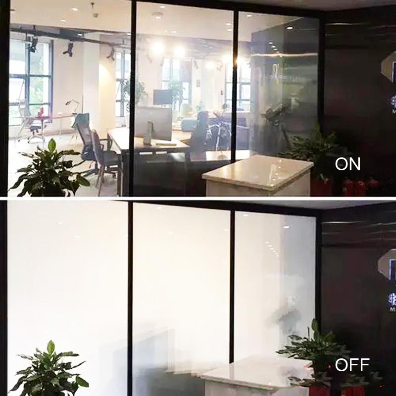 pdlc film smart glass m2 price switchable smart window glass smart glass for window home office car