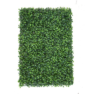 Artificial Grass Wall Panel Boxwood Faux Green for Interior Wall Backdrop Garden Wall Indoor & Outdoor Decor