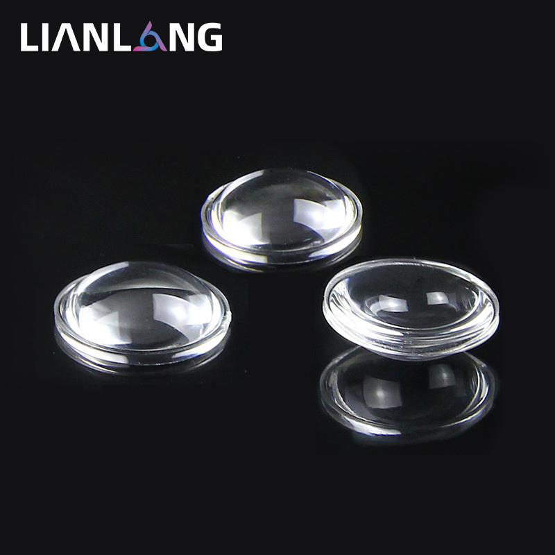 Factory Customize Focusing LED Convex Lens Flashlight Projector Lens PMMA Optical Focusing Projector Lens