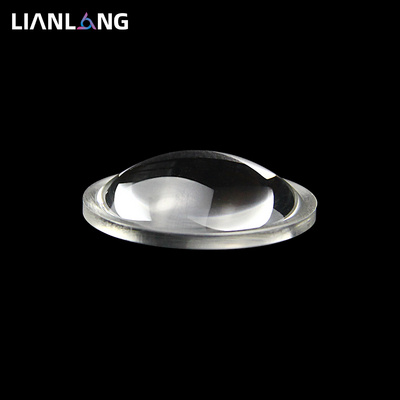 Customized PMMA Plastics Flashlight Plano-convex Lens LED Lighting Magnifier Projector Convex Lens