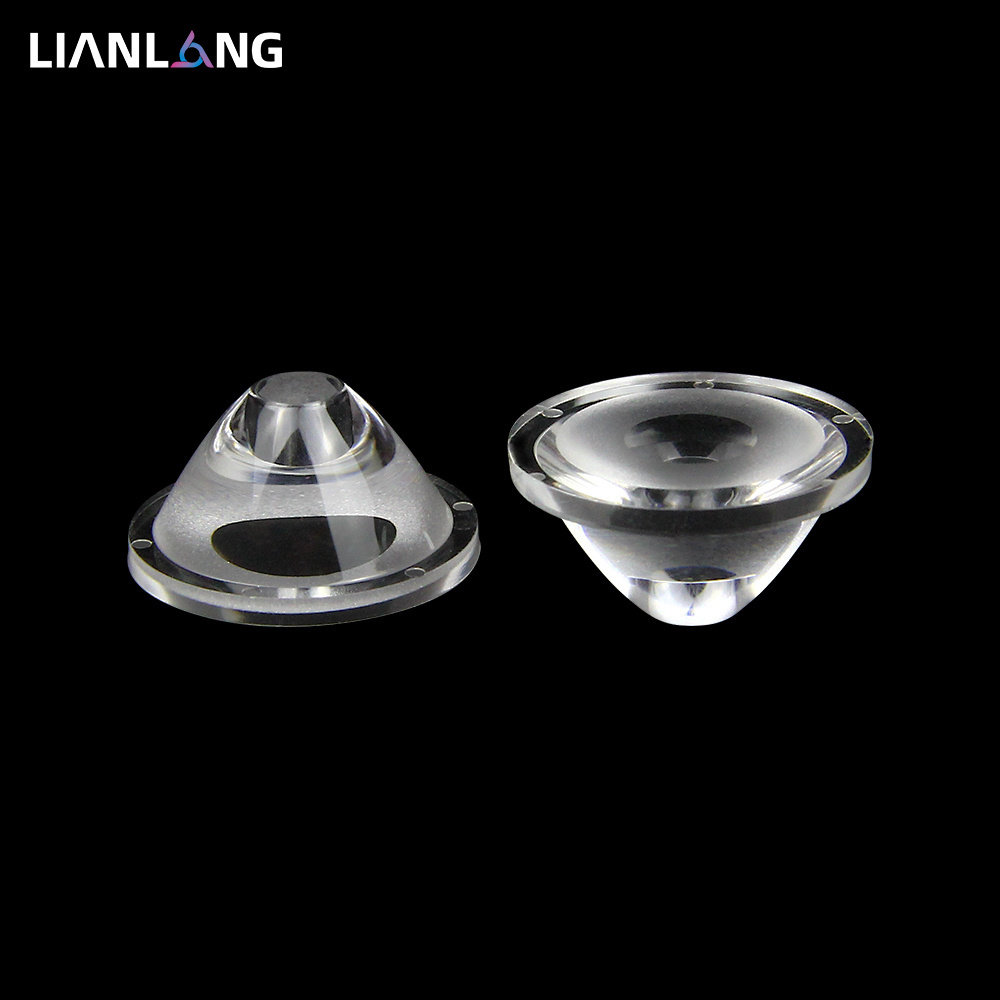 High Transmittance Multi - Angle Plastic Material For Optical Lens Of Flashlight Plastic Plano-convex Lens