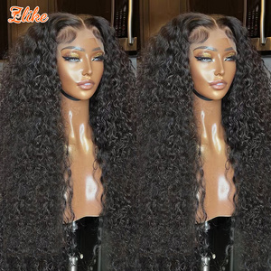 13x4 Pre Plucked Kinky Curly Lace Wigs Human Hair, 150% 180% 210% Density Wigs Human Hair Lace Front, Lace Frontal Wig Vendor