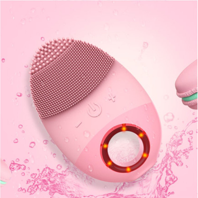 brosse pour nettoyer le visage Sonic Heated Facial Cleansing Brush Deep Cleansing Face Clean Brush with massage