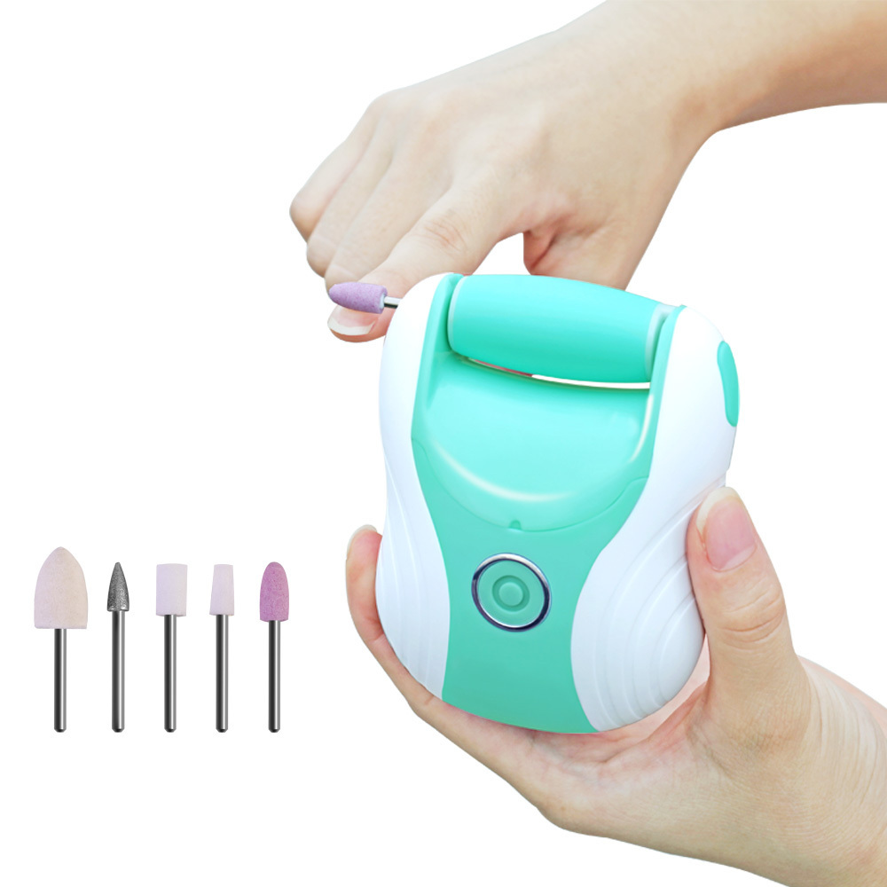 Electric Nail File Foot Dead Dry Skin Remover Feet Peeling Device Callus Remover Nail Care Roller, electric nail trimmer