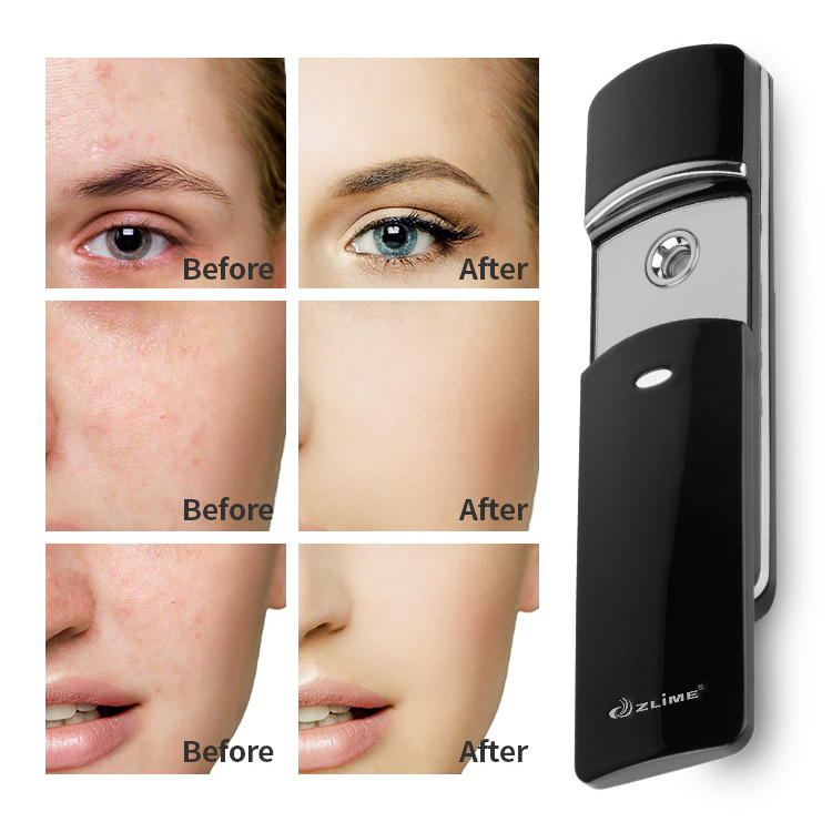 2024 With logo  Popular Organic Facial Mist Sprayer Nano Steamer Face Mister Self Tanning Moisturizer Spray Machine