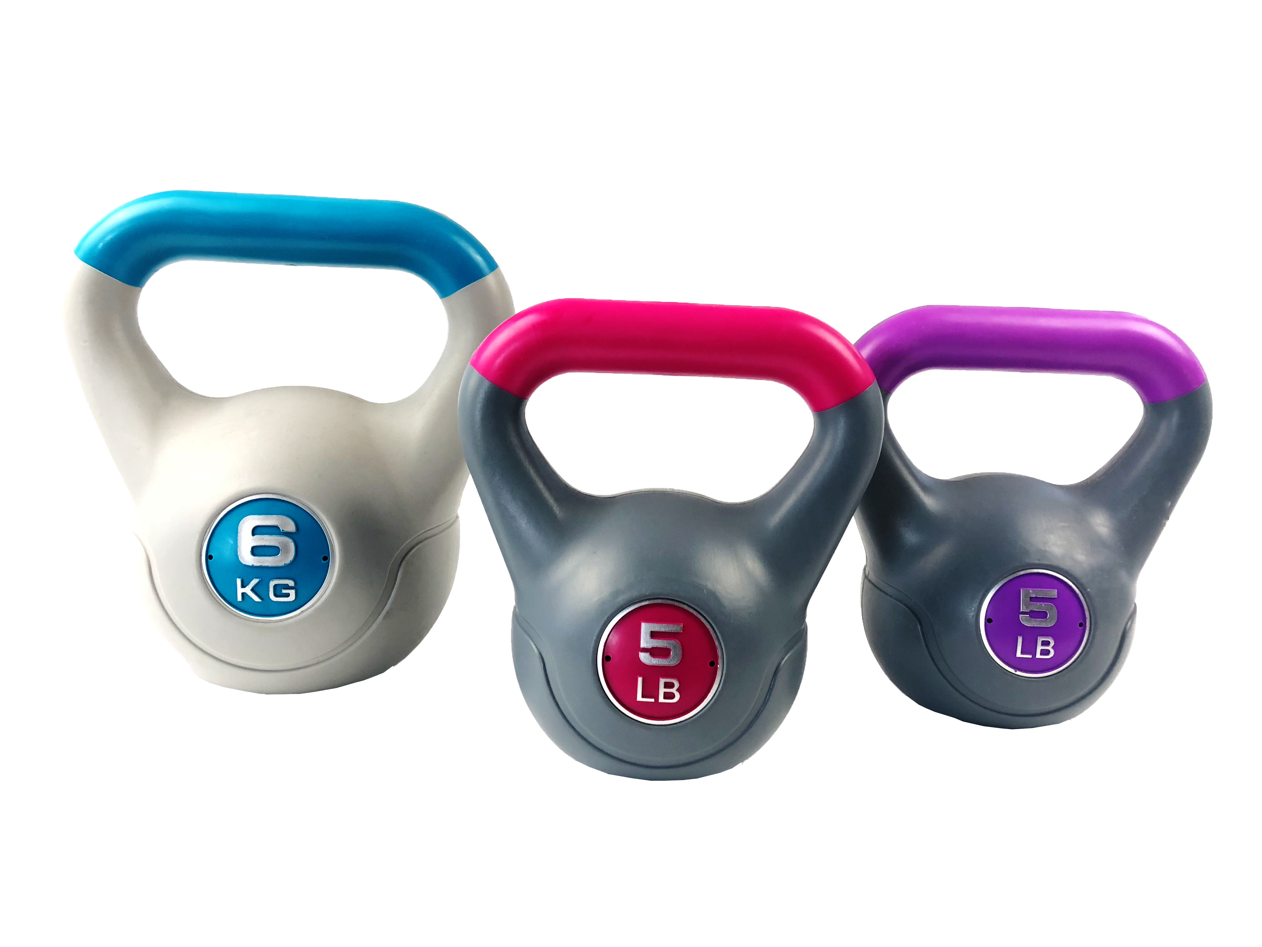 High Quality Non-Slip Cast Iron Vinyl Coating Painting Kettle Bell Competition Kettlebell Rack