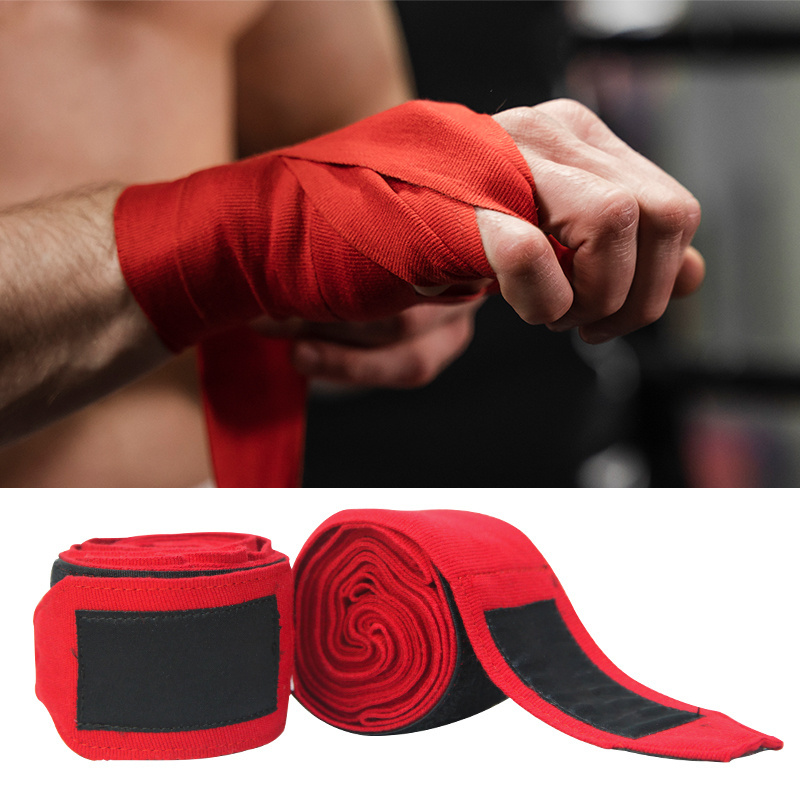 Custom Printed Elastic Boxbandage 5m Kickboxing Bandagen Handwraps Boxing Bandage 180 inch Mexican Boxing Hand Wrap