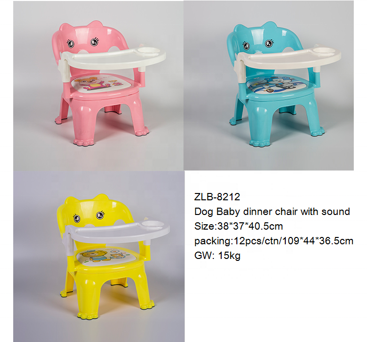 baby dining chair modern plastic feeding chair kids Children room furniture set CHEAP Popular easily assembly