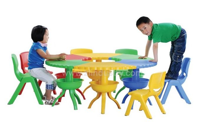 CE tests approved Low price Cheap Durable PP material preschool furniture kindergarten kids plastic children tables and chairs