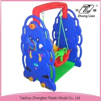 New designed colorful plastic children outdoor hanging garden swing