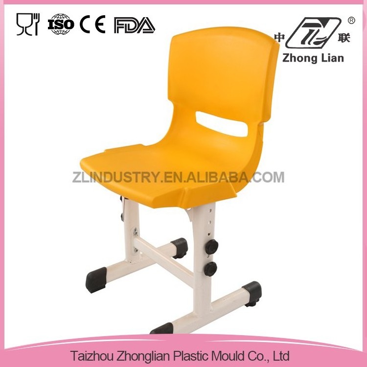 school furniture chair classroom Height adjustable design steel plastic student  study chair