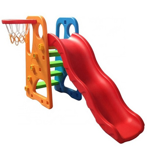 Indoor Playground Soft Plastic Slide for Kids Home Amusement Equipment for Airport Public Shopping Mall Use