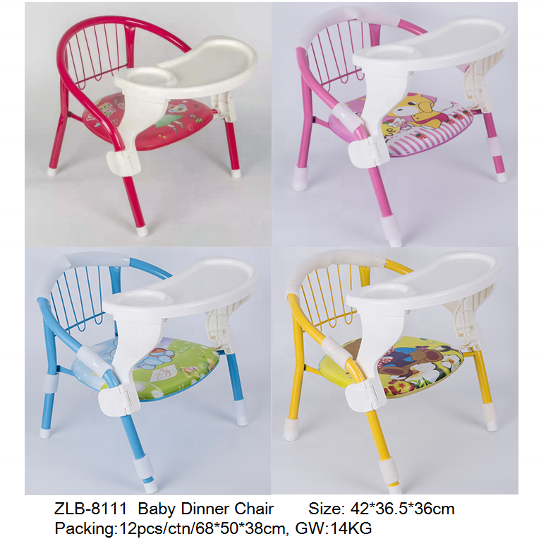 baby dining chair modern plastic feeding chair kids Children room furniture set CHEAP Popular easily assembly