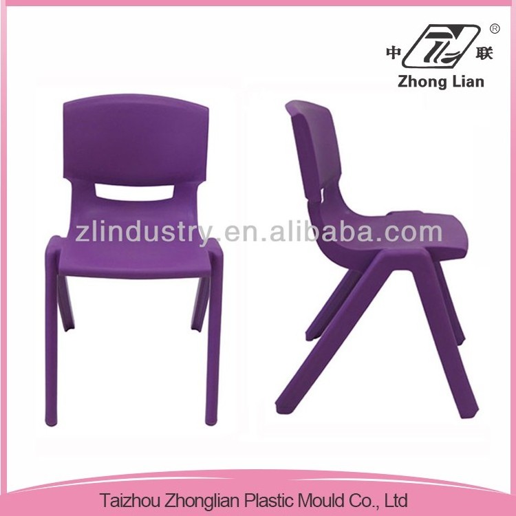 High quality injection mold stackable student plastic pp school chair