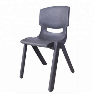 chair plastic cheap Stackable home furniture high quality indoor living room chair silla armless grey chair for adult