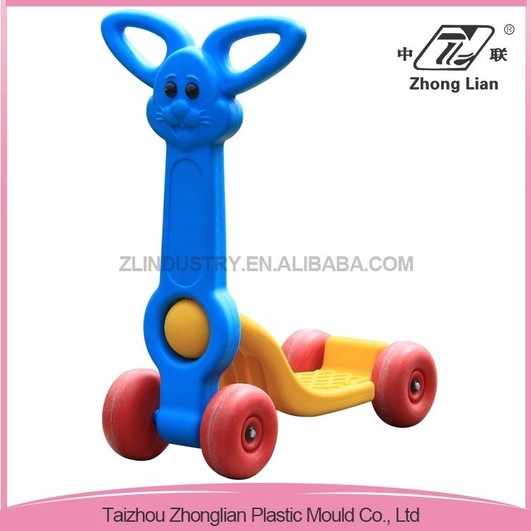 Balance pulley PE plastic kids scooter riding toys