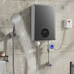 3500w To 5500w Smart Water Heater 120v To 240v Wall Mounted Kitchen Shower Instantaneous Electric Water Heater