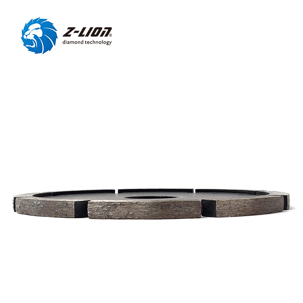 Z-Lion High Quality  115mm Tuck Point Diamond Blade 6mm Thickness Segment Diamond Cutting Saw Blade Grinding Disc