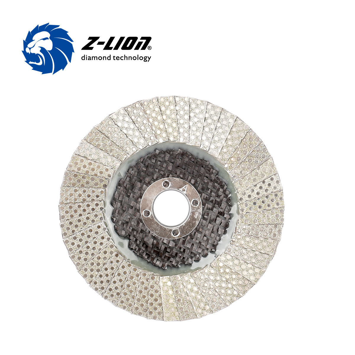 100mm 115MM 125mm Diamond Electroplated Flap Grinding Disc for Marble Quartz Glass Concrete Ceramic Tile Stone Tool