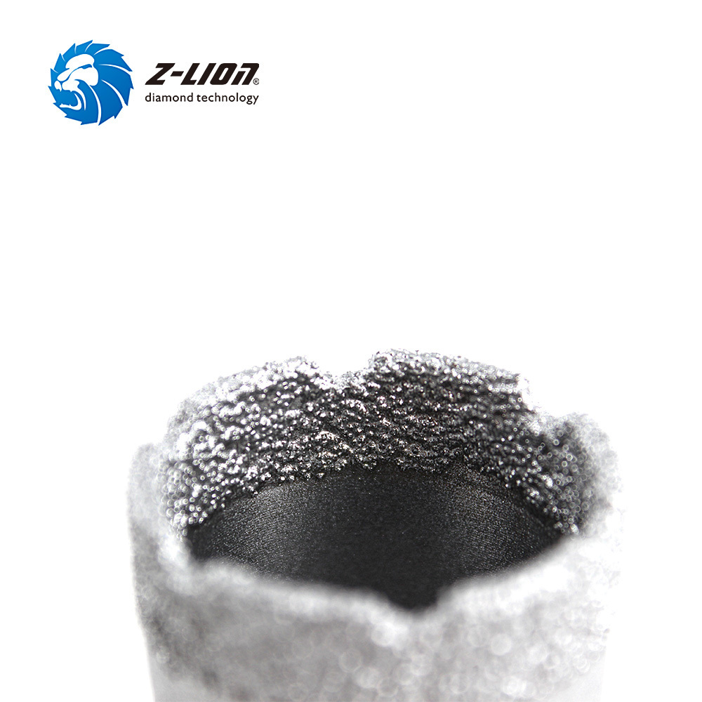 Z-Lion 35mm High Quality Diamond Core Drill Bit Granite Marble Stone Hole Saw Vacuum Brazed Dry Wet Use