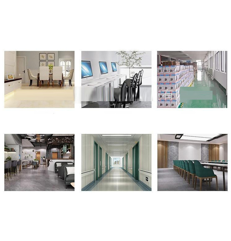 PVC adhesive school hospital flooring, anti slip, fireproof, waterproof, thickened and wear-resistant plastic flooring