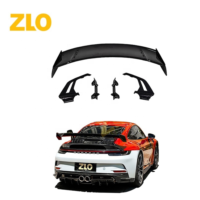 Car Spoiler Wing Truck Rear Spoiler For Porsche Carrera /Carrera s Dry Carbon 992 GT3 Spoiler