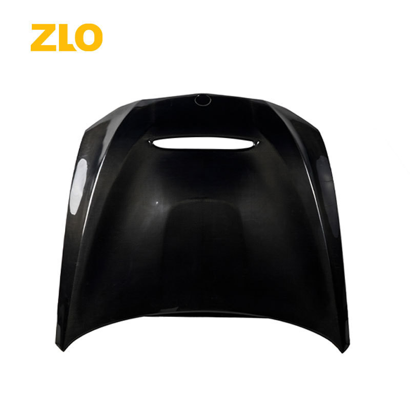 Zlo Car Body Parts M3 GTS Style Engine Cover Hoods Dry Carbon Fiber Front Bonnet For BMW E92 Hood