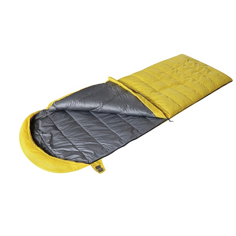 Waterproof Winter Rectangle Extreme Warm Duck Down Sleeping Bag