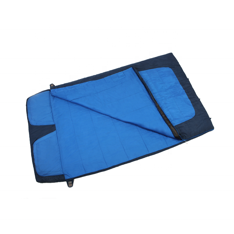 Blue Wild Survival Camping Lunch Adults Double Sleeping Bag for Three Seasons Hike