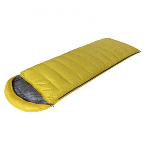 Waterproof Winter Rectangle Extreme Warm Duck Down Sleeping Bag