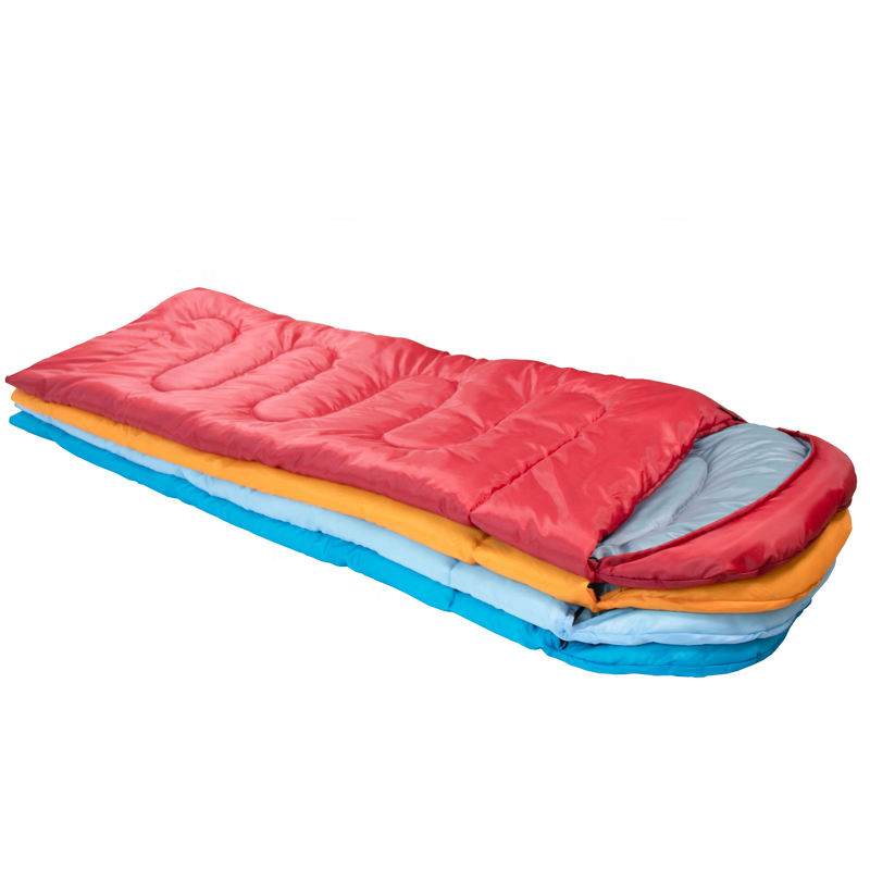 Homeless cheap easy foldable winter camping waterproof sleeping bag