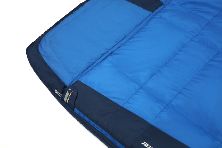 Blue Wild Survival Camping Lunch Adults Double Sleeping Bag for Three Seasons Hike