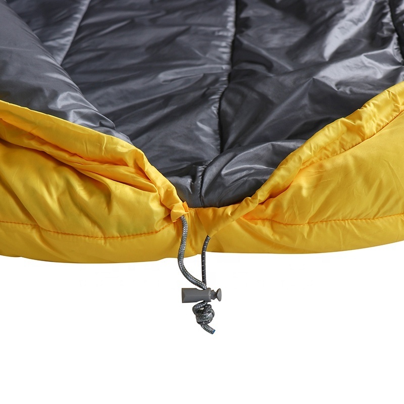 Waterproof Winter Rectangle Extreme Warm Duck Down Sleeping Bag