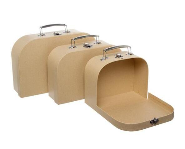 cardboard kids paper suitcase