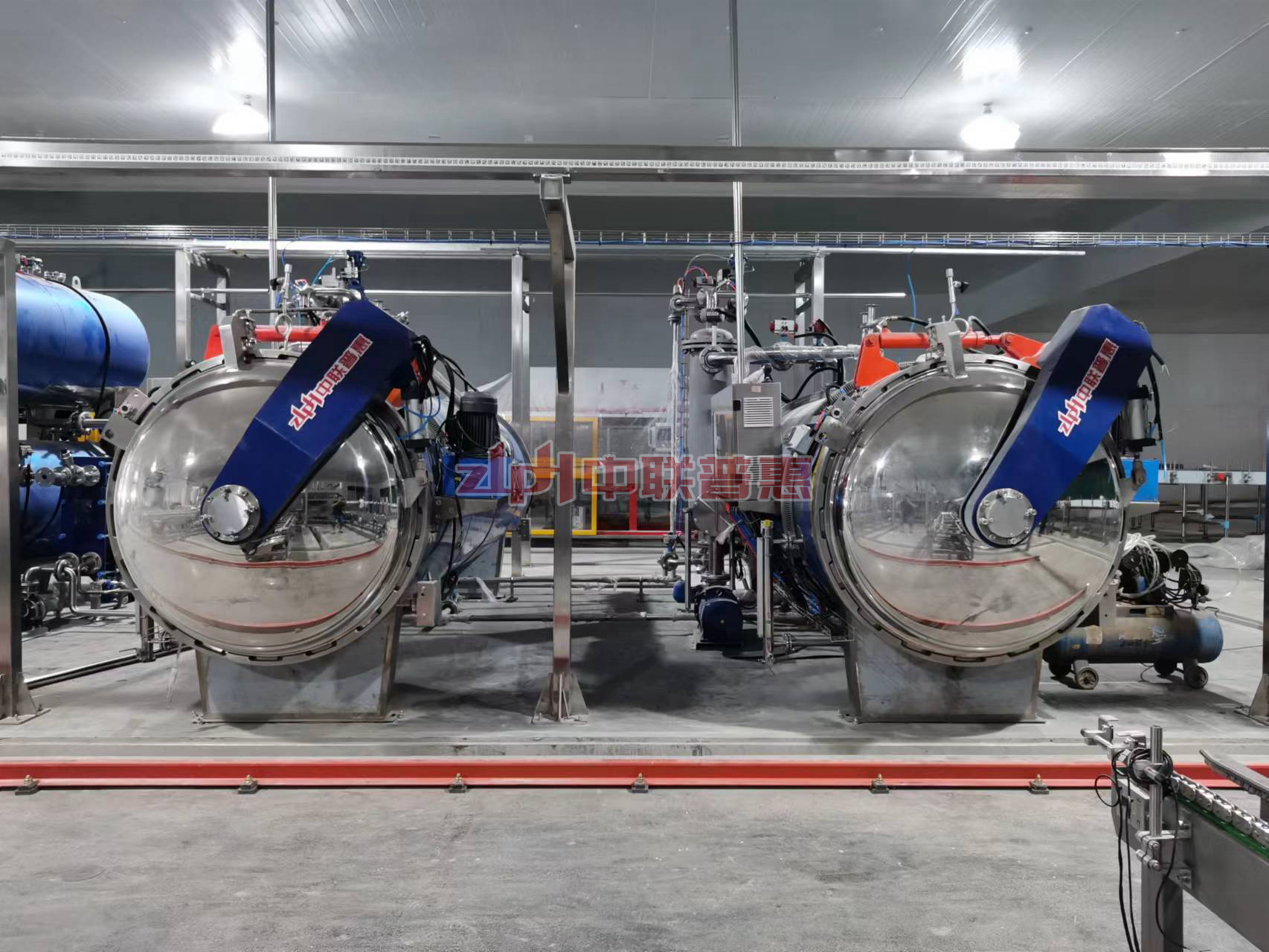 Sterilizer For The Food Industry  Food Sterilization Canned Meat Pasteurization Machine