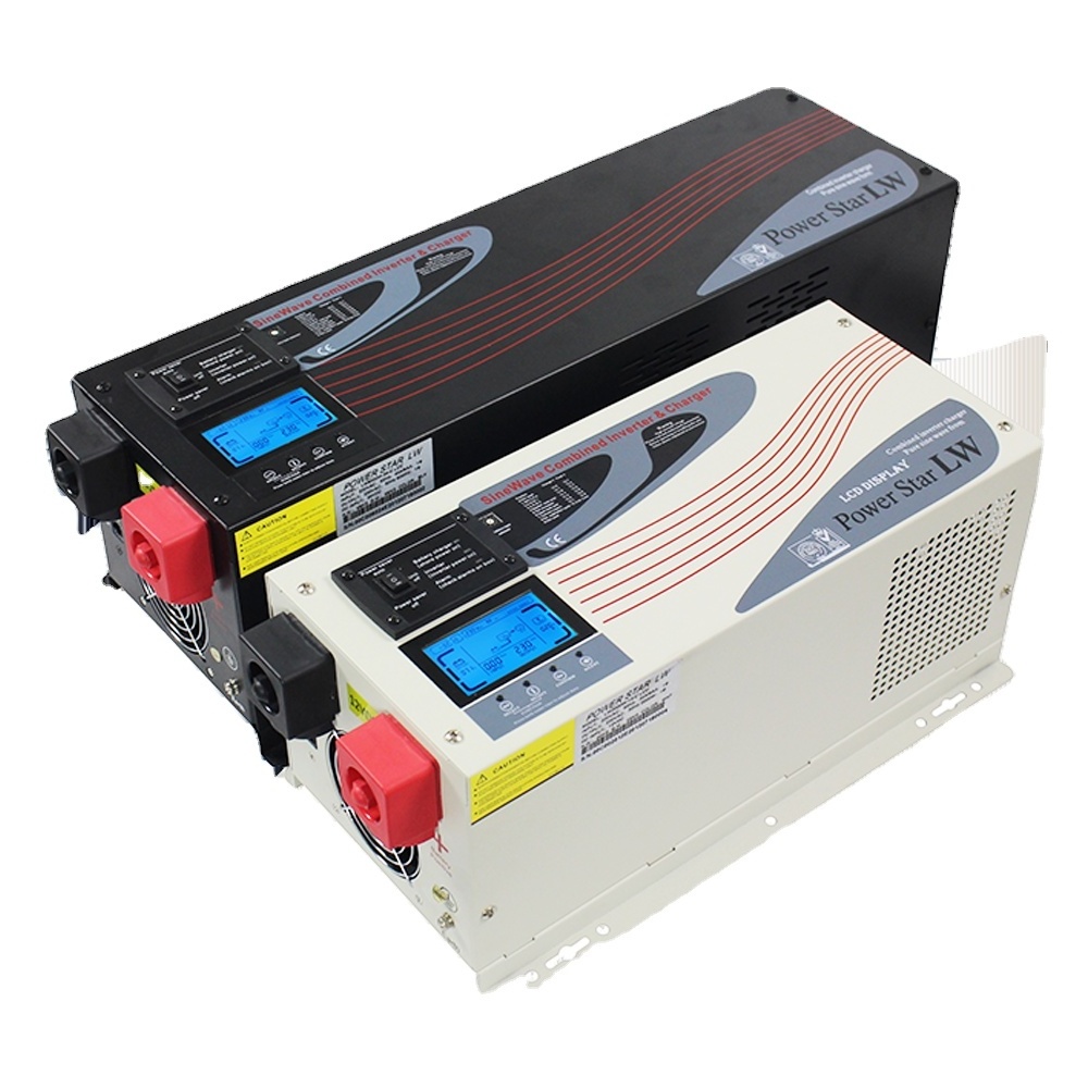 Best 12v 3000 w power inverter with battery charger dc to ac power inverter automatic transfer switch reliable inverter 3000w