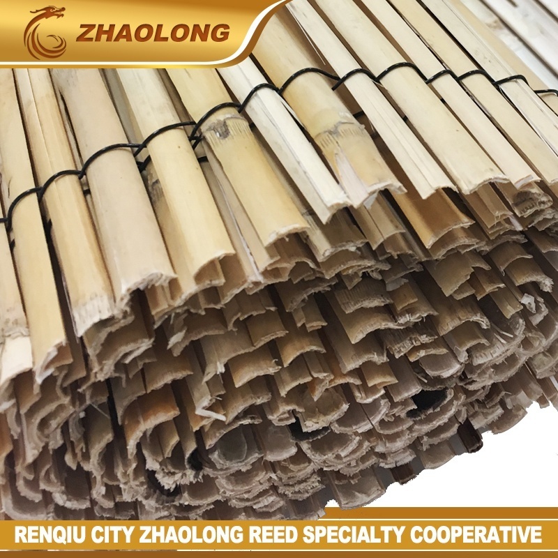 Chinese manual weaving reed fence bamboo panel