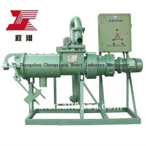 Extrusion Animal Chicken Manure Cow Dung Squeeze / Dryer Dewatering Machine