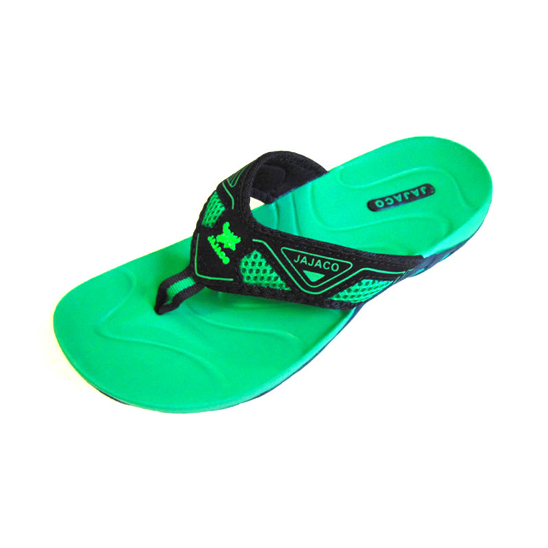 China zhenlong shoes outdoor slippers men's eva tpr comfortable colorful flip flops